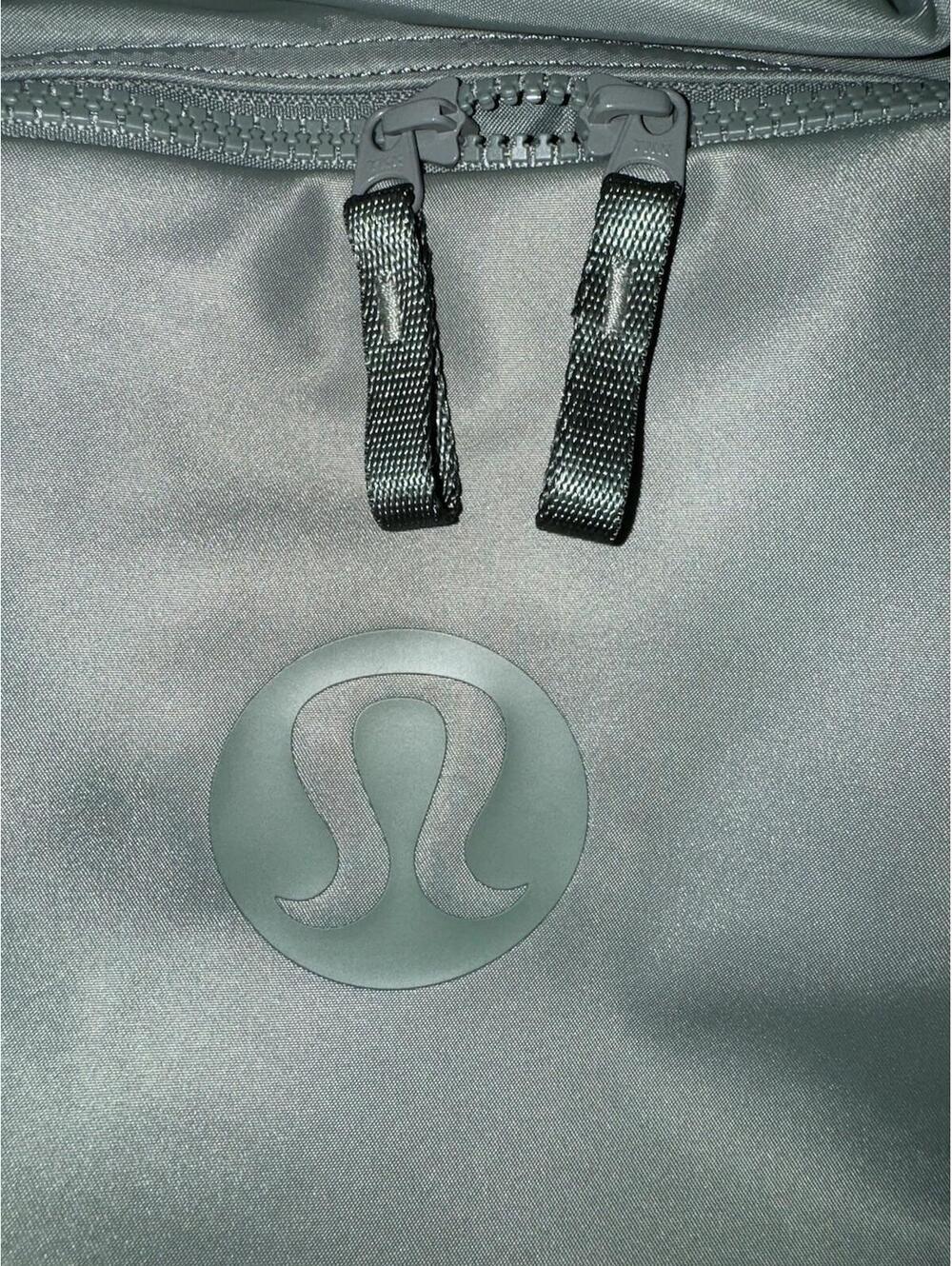 Lululemon New Crew Backpack 22L Laptop Pocket Grey Eucalyptus NWT - Picture 4 of 8